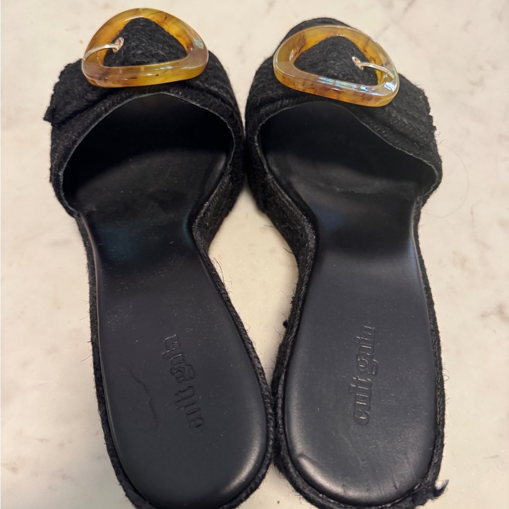 Cult Gaia Cleia Platform Espadrilles Sandals - Picture 3 of 10